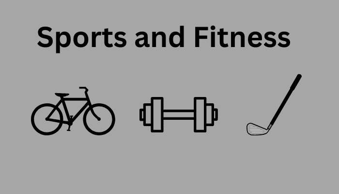 Sports and Fitness Header
